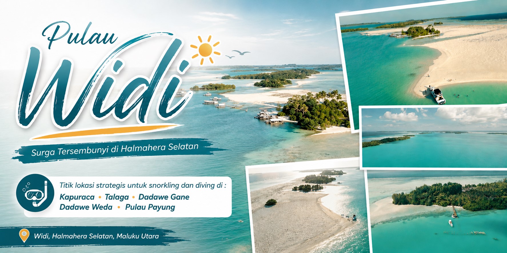 Pesona Pulau Widi: Surga Bahari Tersembunyi di Halmahera Selatan